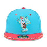 ニューエラ キャップ 59FIFTY コロンバス クリッパーズ MiLB FITTED CAP BLUE PINK