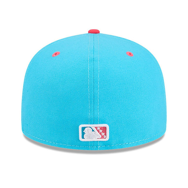 ニューエラ キャップ 59FIFTY コロンバス クリッパーズ MiLB FITTED CAP BLUE PINK