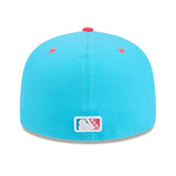 ニューエラ キャップ 59FIFTY コロンバス クリッパーズ MiLB FITTED CAP BLUE PINK