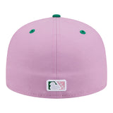 ニューエラ キャップ 59FIFTY オーガスタ グリーンジャケッツ MiLB FITTED CAP LAVENDER KELLY
