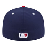 ニューエラ キャップ 59FIFTY リーハイバレー アイアンピッグス MiLB FITTED CAP NAVY RED