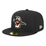 ニューエラ キャップ 59FIFTY デルマーバ ショアーバーズ MiLB FITTED CAP NIGTH BLACK