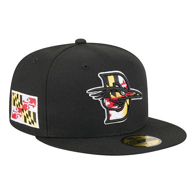 ニューエラ キャップ 59FIFTY デルマーバ ショアーバーズ MiLB FITTED CAP NIGTH BLACK