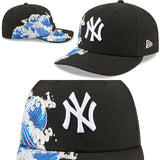 ニューエラ キャップ PC59FIFTY ニューヨーク ヤンキース MLB PRE-CURVED SURF THE WAVE FITTED CAP