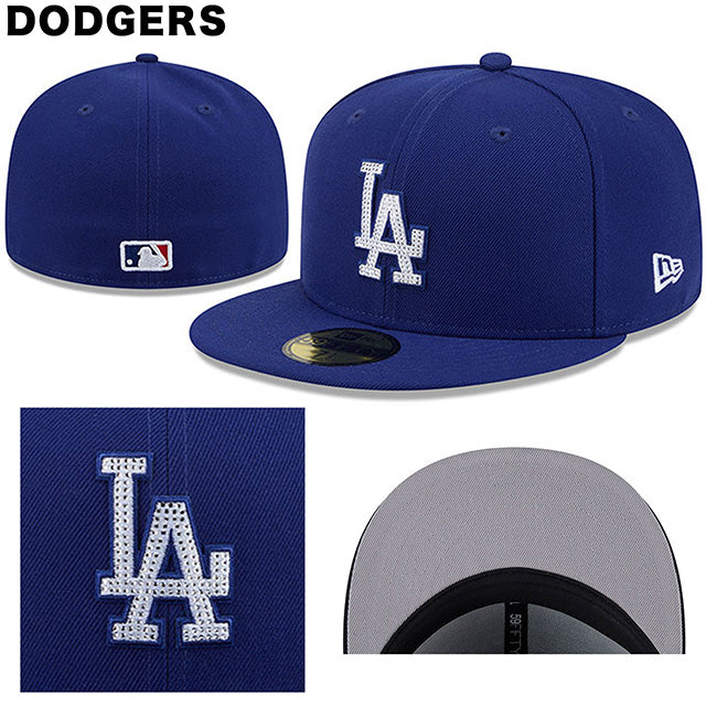 海外取寄 MLB ラインストーンロゴモデル ニューエラ キャップ 59FIFTY MLB RHINESTONE LOGO FITTED CAP