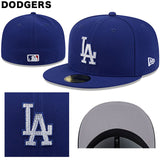 海外取寄 MLB ラインストーンロゴモデル ニューエラ キャップ 59FIFTY MLB RHINESTONE LOGO FITTED CAP