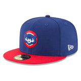 ニューエラ キャップ 59FIFTY シカゴ カブス 1979 TURN-BACK-THE-CLOCK FITTED CAP RED-ROYAL BLUE