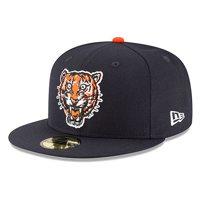 ニューエラ キャップ 59FIFTY デトロイト タイガース 1957 TURN-BACK-THE-CLOCK FITTED CAP DARK NAVY