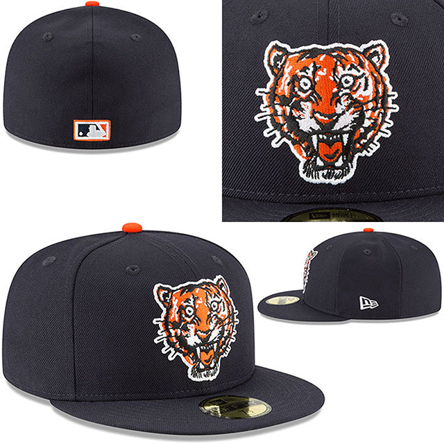 ニューエラ キャップ 59FIFTY デトロイト タイガース 1957 TURN-BACK-THE-CLOCK FITTED CAP DARK NAVY