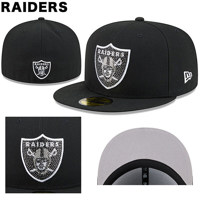 海外取寄 NFL ラインストーンロゴモデル ニューエラ キャップ 59FIFTY NFL RHINESTONE LOGO FITTED CAP
