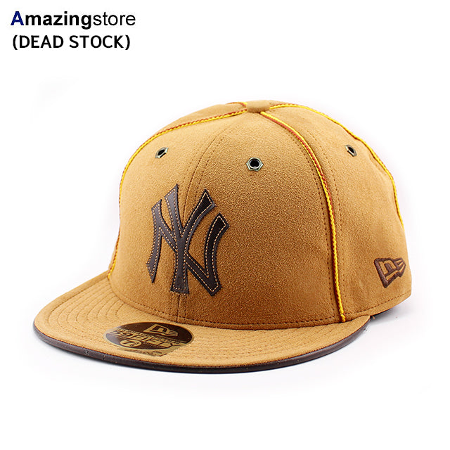 (DEAD STOCK) ニューエラ キャップ 59FIFTY ニューヨーク ヤンキース MLB DABU FITTED CAP CAMEL