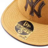 (DEAD STOCK) ニューエラ キャップ 59FIFTY ニューヨーク ヤンキース MLB DABU FITTED CAP CAMEL