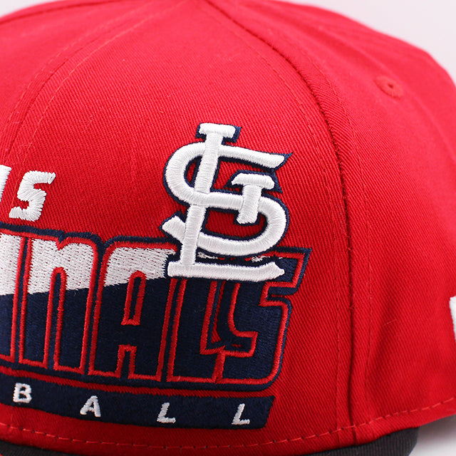 ニューエラ キャップ 9FIFTY スナップバック セントルイス カージナルス MLB SLICE-N-DICE SNAPBACK CAP