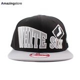 ニューエラ キャップ 9FIFTY スナップバック シカゴ ホワイトソックス STOKED SNAPBACK CAP BLACK-GREY