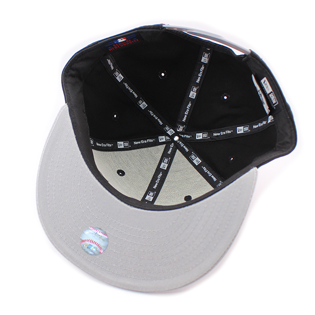 ニューエラ キャップ 9FIFTY スナップバック シカゴ ホワイトソックス STOKED SNAPBACK CAP BLACK-GREY