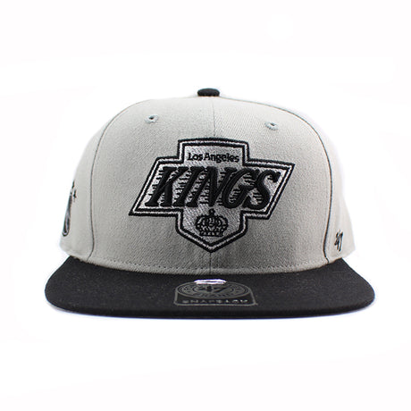 47ブランド キャップ ロサンゼルス キングス NHL SNAPBACK CAP GRAY