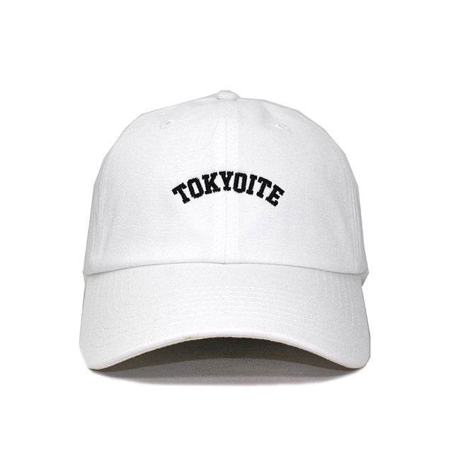 7ユニオン TOKYOITE BENT STRAPBACK CAP WHITE