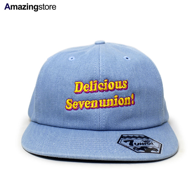 7ユニオン ストラップバック DELICIOUS SEVEN UNION STRAPBACK CAP WASHED DENIM