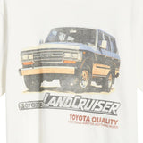 海外取寄 ID サプライ TOYOTA LAND CRUISER Tシャツ GRAPHIC COTTON T-SHIRT WHITE