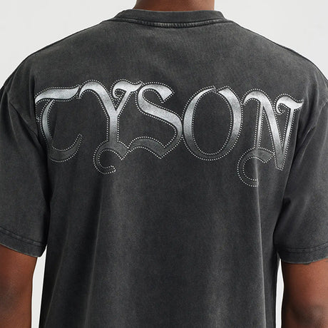 マイク タイソンモデル 海外取寄 ID サプライ Tシャツ BANNER COTTON GRAPHIC T-SHIRT BLACK