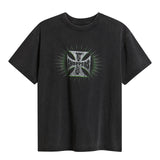 海外取寄 ID サプライ WEST COAST CHOPPERS Tシャツ POINT BLANK GRAPHIC COTTON T-SHIRT BLACK