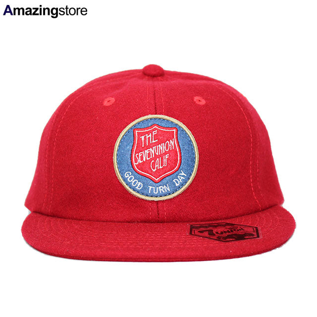 7ユニオン ストラップバック GOOD TURN DAY STRAPBACK CAP RED