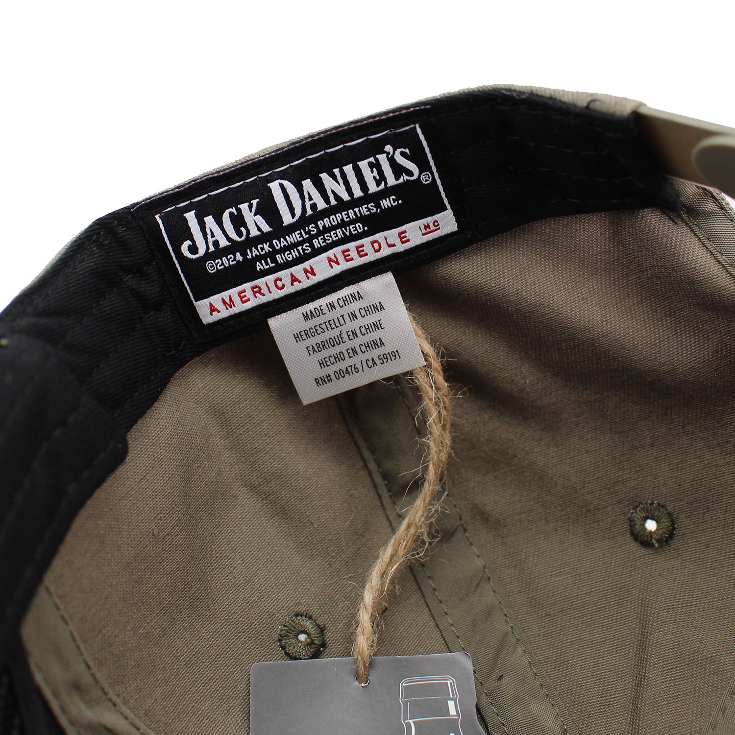 アメリカンニードル ジャック ダニエルズ スナップバック JACK DANIELS