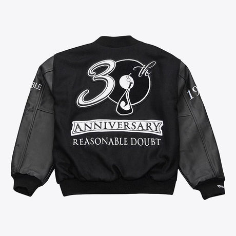 JAY-Z リーズナブル ダウト30周年記念 海外取寄 ミッチェル＆ネス x ニューヨーク ヤンキース ジャケット JAY-Z30 REASONABLE DOUBT VARSITY JACKET BLACK