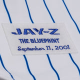 JAY-Z ザ ブループリント25周年記念 海外取寄 ミッチェル＆ネス x ニューヨーク ヤンキース Tシャツ JAY-Z30 THE BLUEPRINT BASEBALL JERSEY WHITE