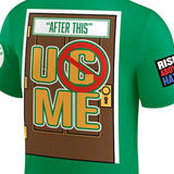 ジョン シナモデル 海外取寄 WWE AUTHENTIC Tシャツ FAREWELL TOUR 2025 BOSTON T-SHIRT GREEN