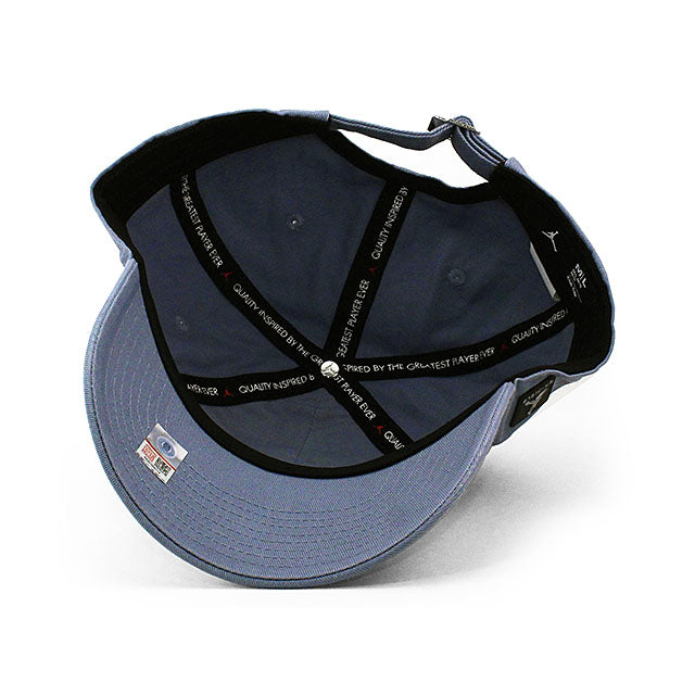 ジョーダンブランド キャップ ミシガン ウォルバリンズ NCAA SIDELINE FADED CLUB PERFORMANCE STRAPBACK CAP BLUE