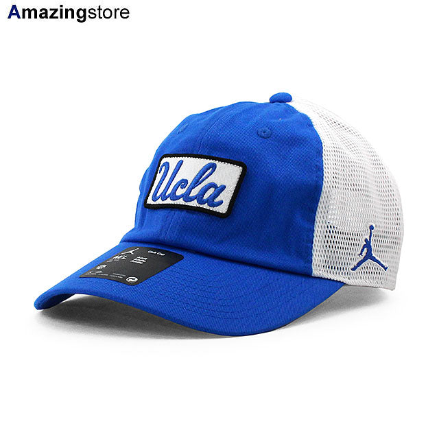 ジョーダンブランド メッシュキャップ UCLA ブルーインズ NCAA PRIMETIME CLUB TRUCKER MESH CAP BLUE