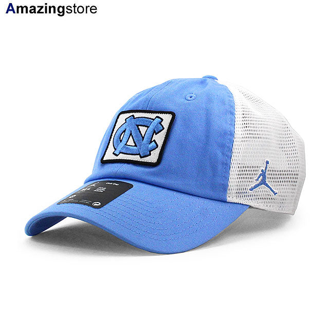 ジョーダンブランド メッシュキャップ ノースカロライナ ターヒールズ NCAA PRIMETIME CLUB TRUCKER MESH CAP LT BLUE