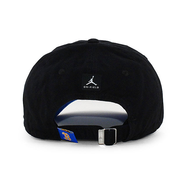 ジョーダン キャップ UCLA ブルーインズ NCAA SIDELINE TRI-GLIDE STRAPBACK CAP BLACK