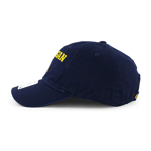 ジョーダン キャップ ミシガン ウォルバリンズ NCAA SIDELINE TRI-GLIDE STRAPBACK CAP NAVY