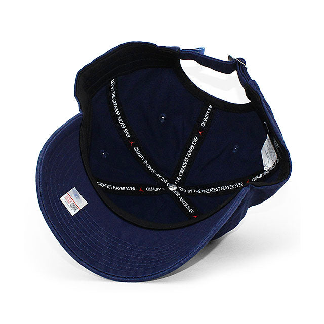 ジョーダンブランド キャップ ノースカロライナ ターヒールズ NCAA SIDELINE TRI-GLIDE STRAPBACK CAP NAVY