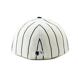 ニューエラ 59FIFTY ニューヨーク ヤンキース MLB 2T TEAM-BASIC LC LOW-CROWN FITTED CAP LP OFF WHITE STRIPE-NAVY