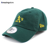 ニューエラ キャップ カジュアルクラシック オークランド アスレチックス MLB MID LOGO CASUAL CLASSIC CAP DARK GREEN