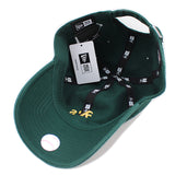 ニューエラ キャップ カジュアルクラシック オークランド アスレチックス MLB MID LOGO CASUAL CLASSIC CAP DARK GREEN