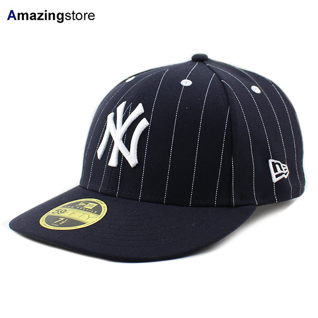 ニューエラ キャップ LP 59FIFTY ニューヨーク ヤンキース MLB PINSTRIPE FITTED CAP NAVY