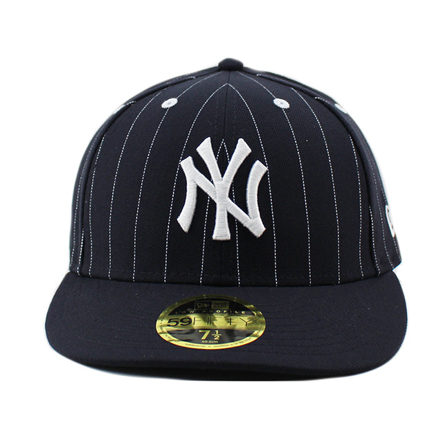 ニューエラ キャップ LP 59FIFTY ニューヨーク ヤンキース MLB PINSTRIPE FITTED CAP NAVY