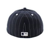 ニューエラ キャップ LP 59FIFTY ニューヨーク ヤンキース MLB PINSTRIPE FITTED CAP NAVY