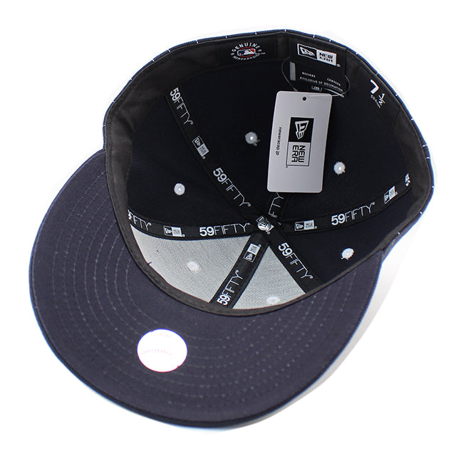 ニューエラ キャップ LP 59FIFTY ニューヨーク ヤンキース MLB PINSTRIPE FITTED CAP NAVY