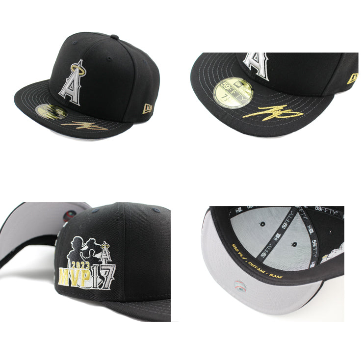 大谷翔平2023年 ア・リーグMVPモデル ニューエラ 59FIFTY ロサンゼルス エンゼルス MLB 2023 MVP&HOME RUNS  LEADERS FITTED CAP/ 国内外からニューエラをはじめナイキ、クーパーズタウンボールキャップ等を中心に取り扱うベースボールキャップの専門店  / Amazingstore ...