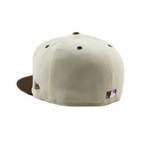 ニューエラ キャップ 59FIFTY ロサンゼルス ドジャース MLB WOOL VSR SP FITTED CAP CHROME-WALNUT