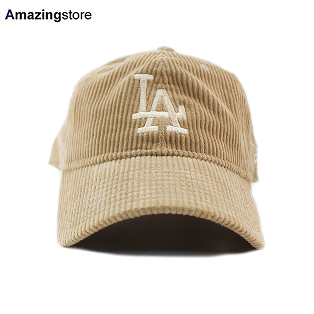 ニューエラ キャップ 9TWENTY ロサンゼルス ドジャース MLB CORDUROY ADJUSTABLE CAP BEIGE