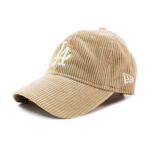 ニューエラ キャップ 9TWENTY ロサンゼルス ドジャース MLB CORDUROY ADJUSTABLE CAP BEIGE