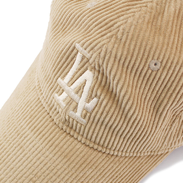 ニューエラ キャップ 9TWENTY ロサンゼルス ドジャース MLB CORDUROY ADJUSTABLE CAP BEIGE