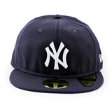 ニューエラ キャップ RC 59FIFTY ニューヨーク ヤンキース Powered by GORO NAKATSUGAWA MLB RETRO CROWN FITTED CAP NAVY