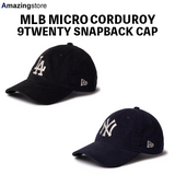 ニューエラ キャップ 9TWENTY LS MLB MICRO CORDUROY SNAPBACK CAP NEW ERA